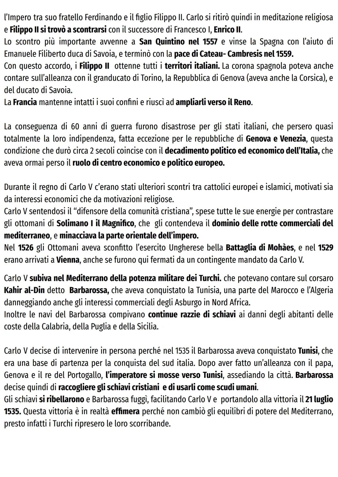 CARLO V E LA RIFORMA PROTESTANTE
CARLO V E L'IDEALE DI IMPERO UNIVERSALE:
Intorno al 1550, in Europa, nasce l'ultima grande monarchia univer