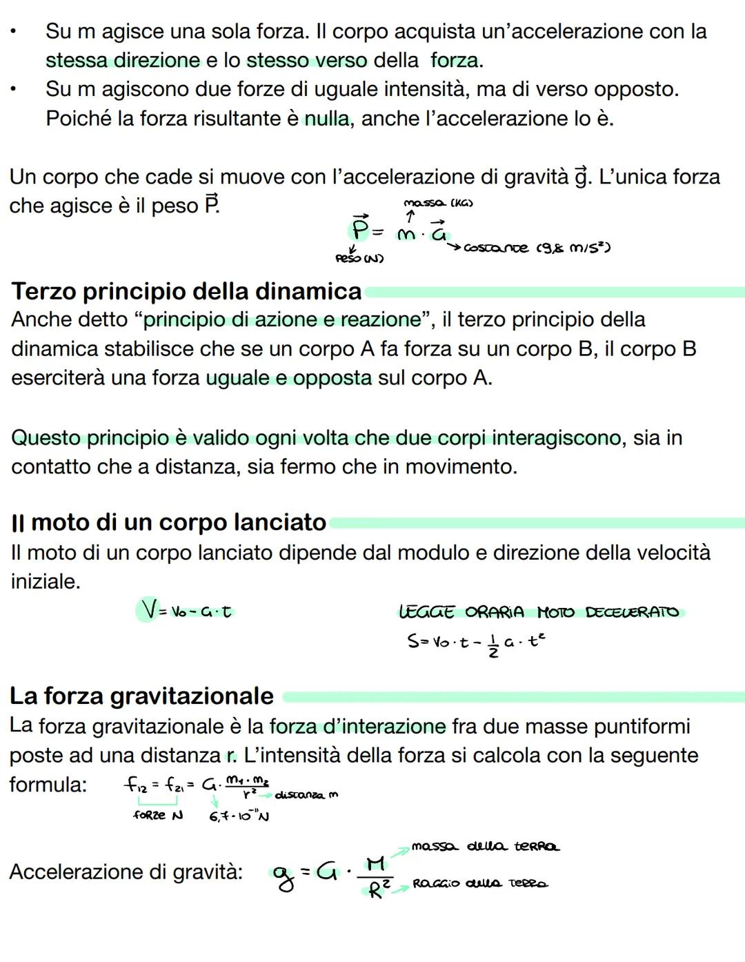 Primo principio della dinamica
Anche chiamato "principio di inerzia" (tendenza di un corpo a non variare il
proprio stato), stabilisce che s