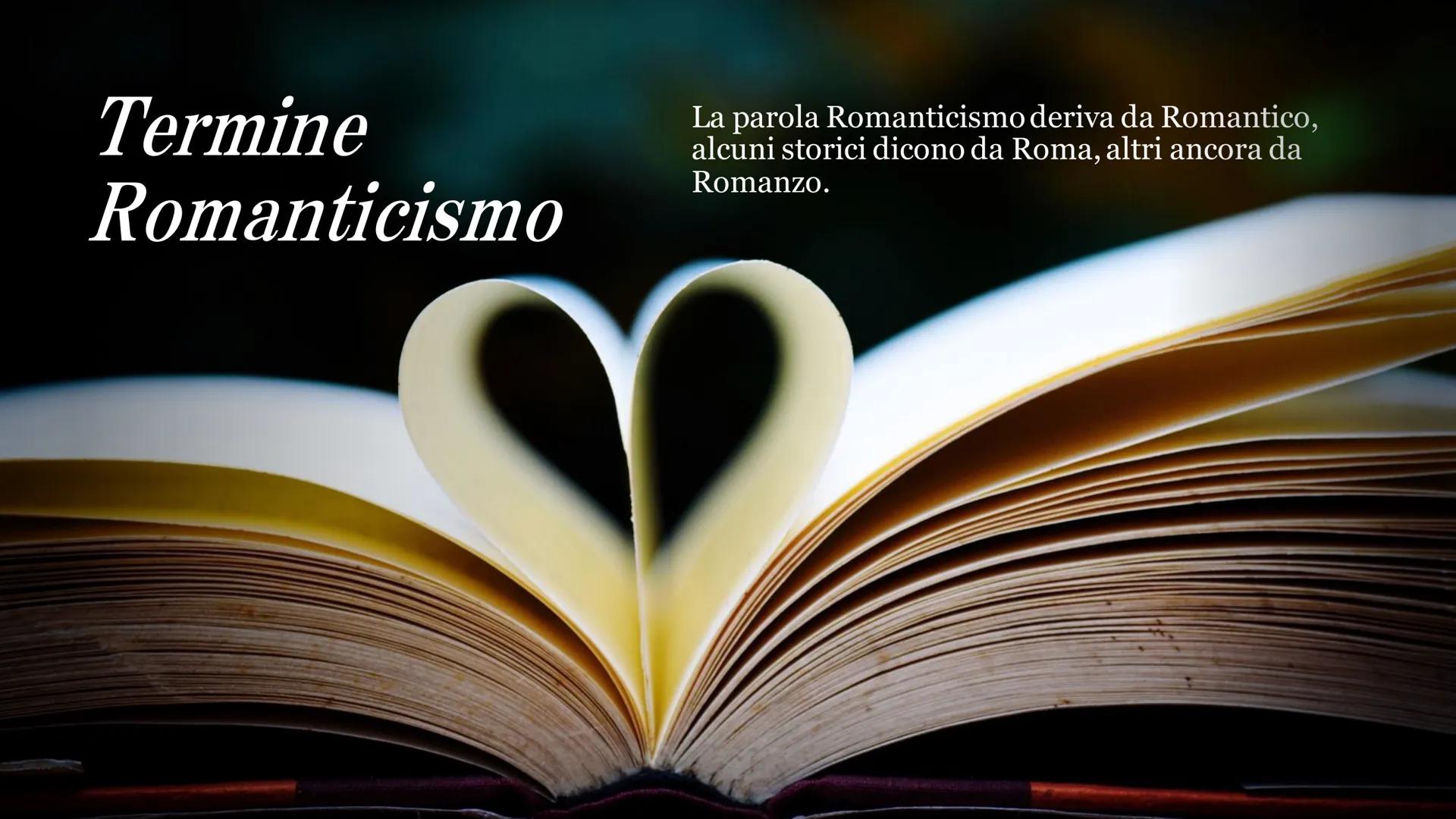 # IL
# ROMANTICISMO
Elaborato da:
Bono Elisa
2^A TUR # Romanticismo:
origine
* Il Romanticismo nasce in Germania
e in Inghilterra tra la
