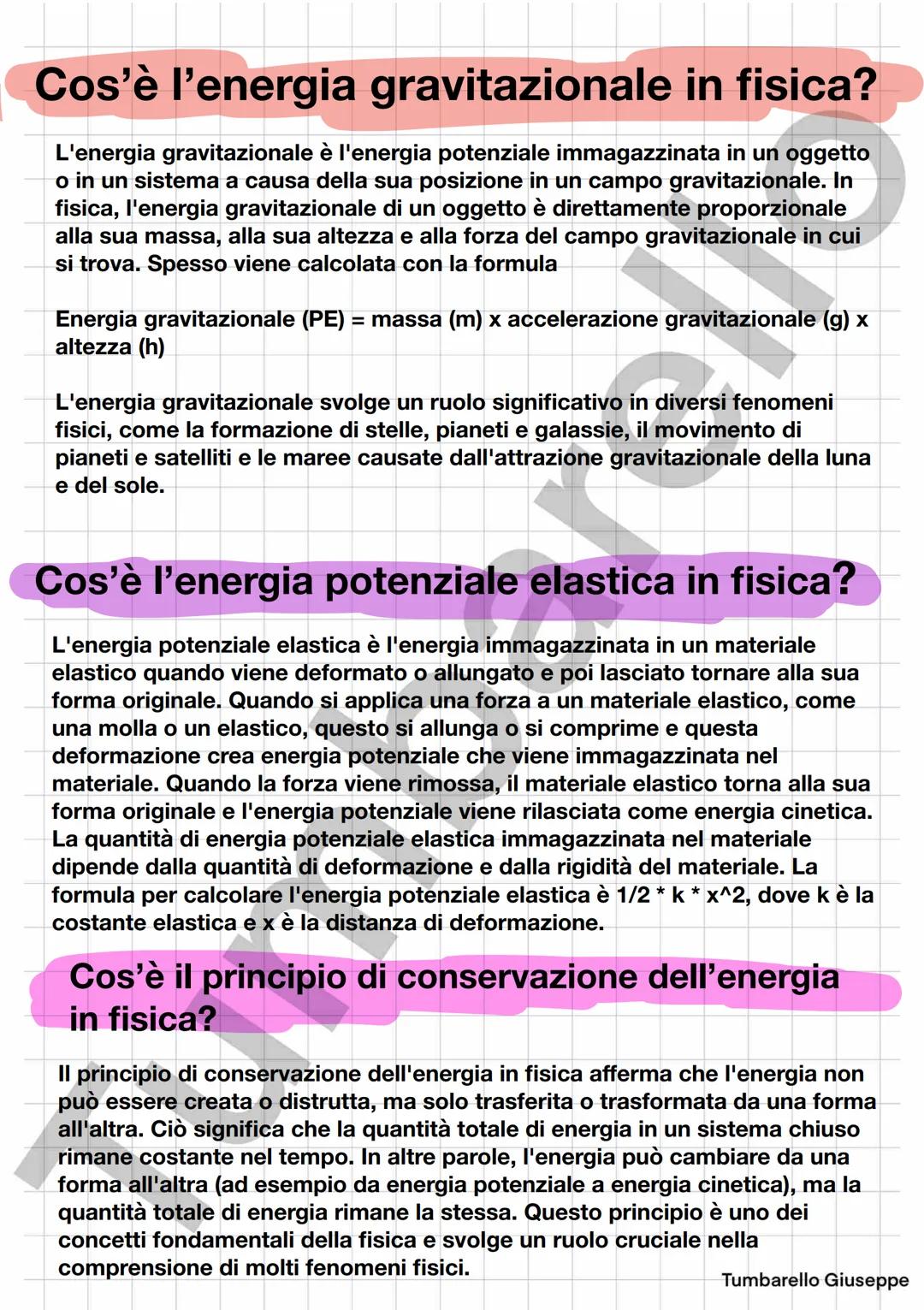 Cos'è il lavoro in fisica?
Il lavoro in fisica è una misura dell'energia trasferita quando una forza
agisce su un oggetto e lo sposta di una