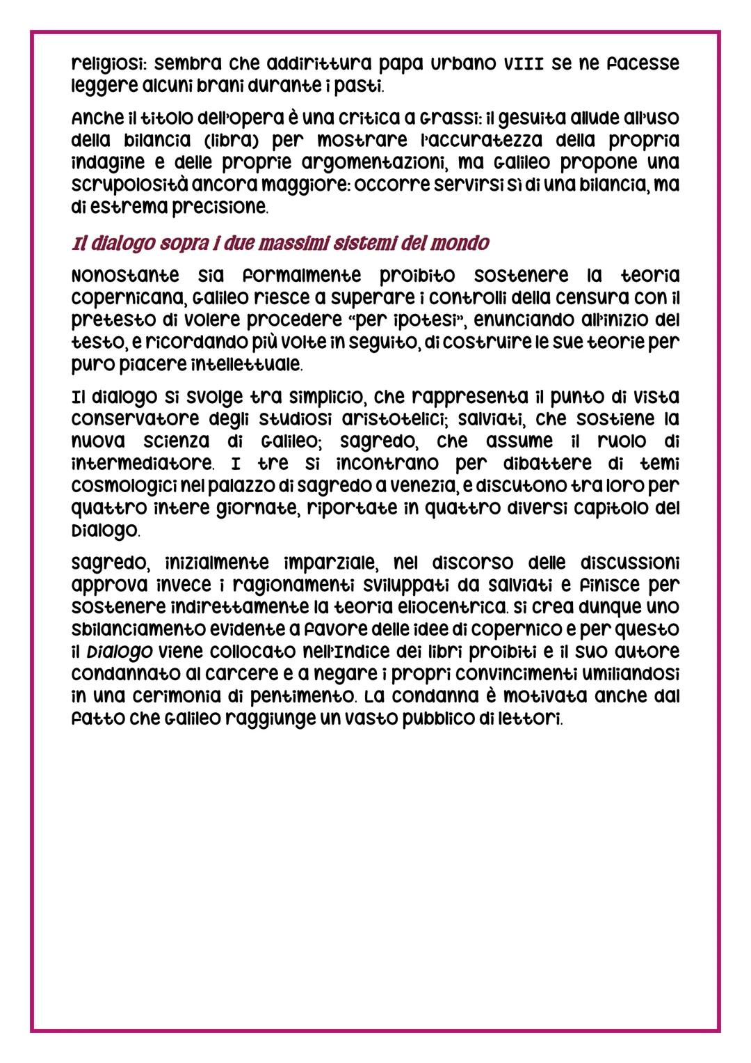 Galileo Galilei
Galileo nasce a Pisa il 15 febbraio 1564 in una famiglia fiorentina nobile
ma con qualche difficoltà economica. Nella prima