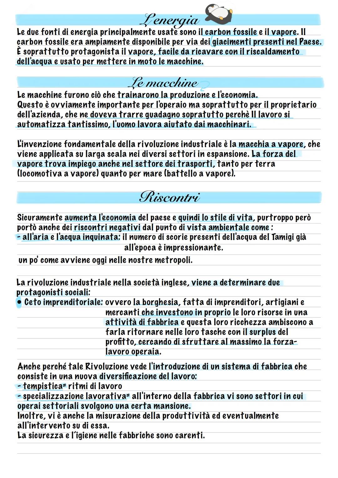 # La prima Rivoluzione Industriale
La prima rivoluzione industriale caratterizzò parte dell'Europa settentrionale,
nello specifico l'Inghil