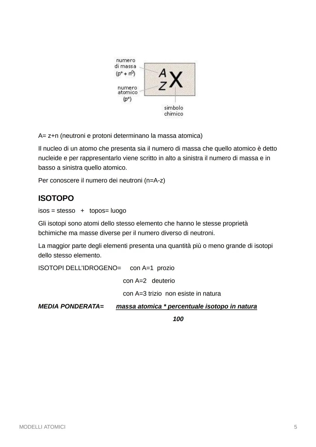 MODELLI ATOMICI
@Anna Costanzo
I modelli atomici sono la rappresentazione fisica dell'atomo sulla base di studi ed
evidenze scientifiche rac