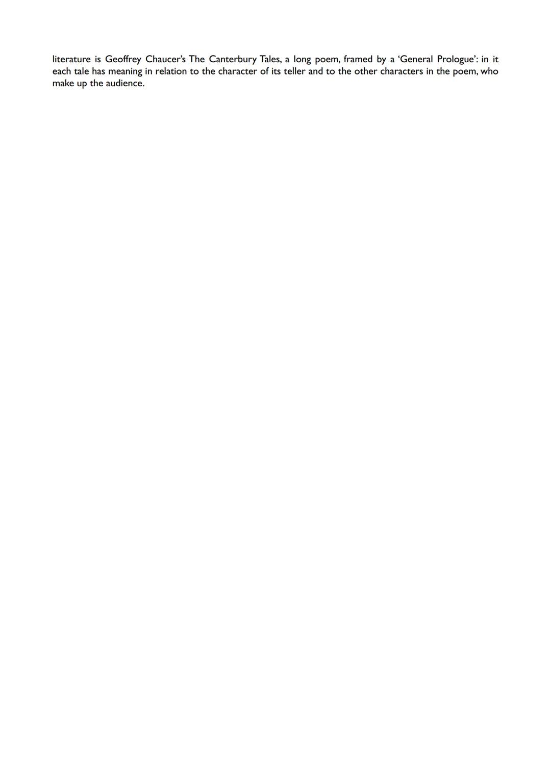 THE DEVELOPMENT OF POETRY
Anglo-Saxon literature
Anglo-Saxon literature was anonymous and oral. The poet entertained the noblemen in the hal