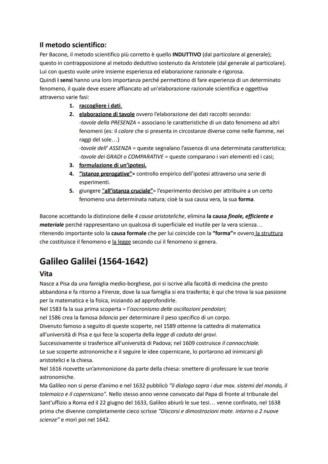 Francesco Bacone (1561-1626):
-Sottolineò l'importanza di conoscere la scienza per poter dominare la natura (regnum hominis);
-Filosofo del