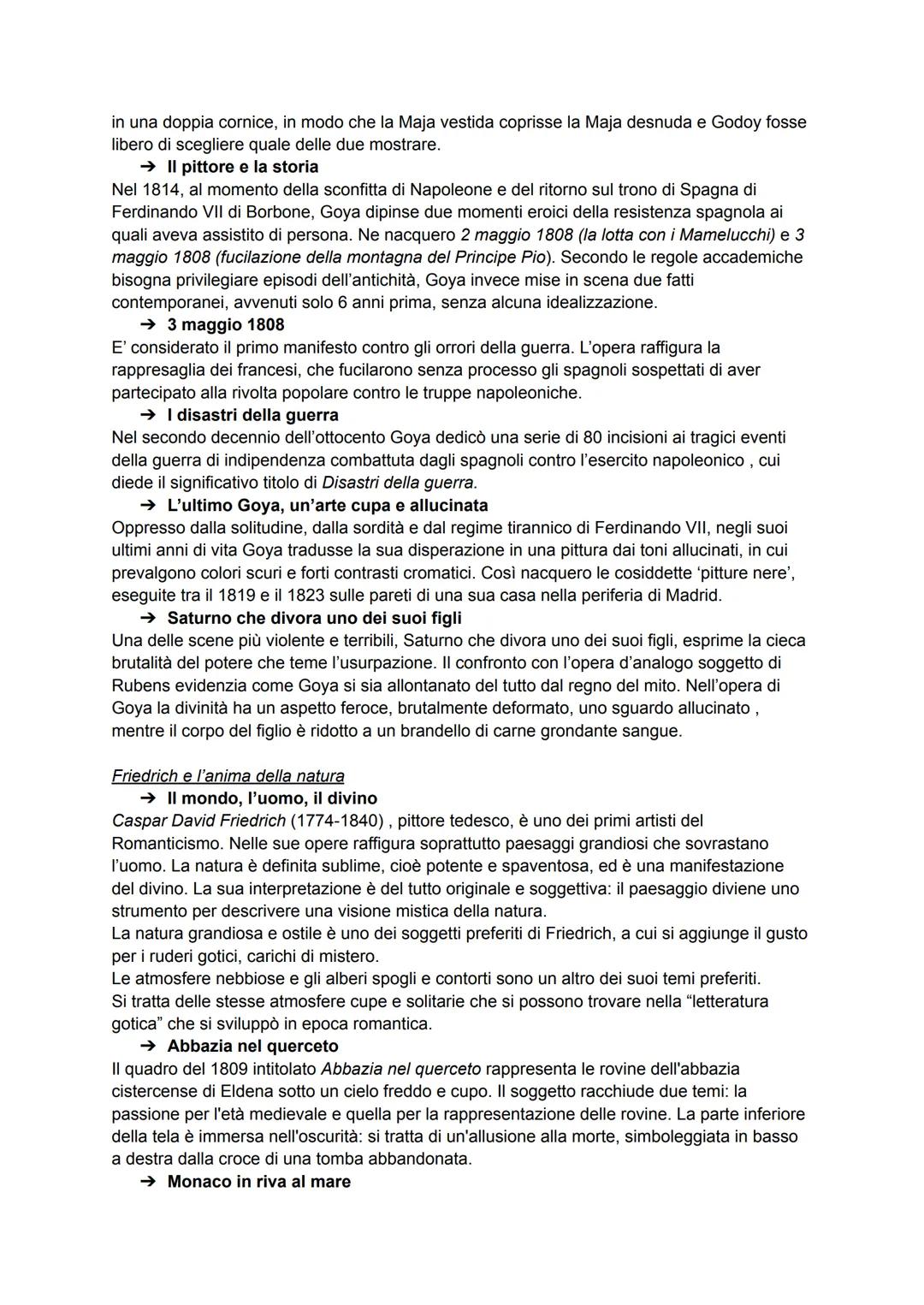 IL ROMANTICISMO
Una Sensibilità Nuova
→ Un passaggio complesso
Il passaggio dall'estetica neoclassica a quella romantica fu molto graduale e