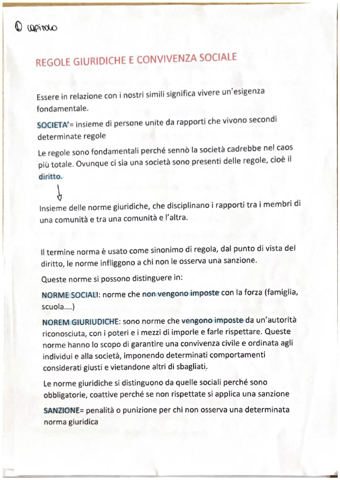 Д сарітого
REGOLE GIURIDICHE E CONVIVENZA SOCIALE
Essere in relazione con i nostri simili significa vivere un'esigenza
fondamentale.
SOCIETA