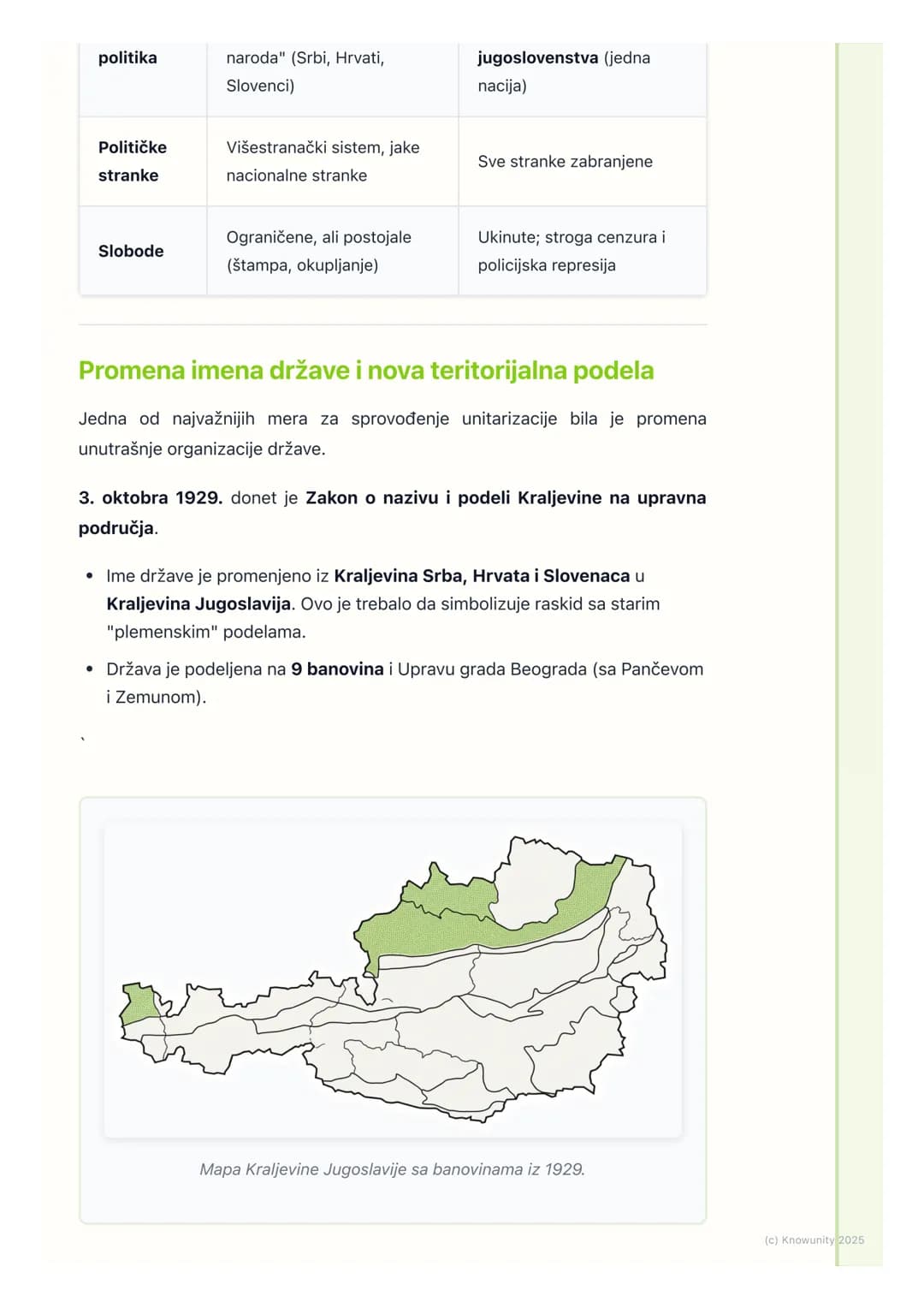 # Šestojanuarska diktatura i
unitarizam
Uvod u krizu parlamentarizma i uzroci diktature
Kraljevina SHS je od samog početka bila opterećena