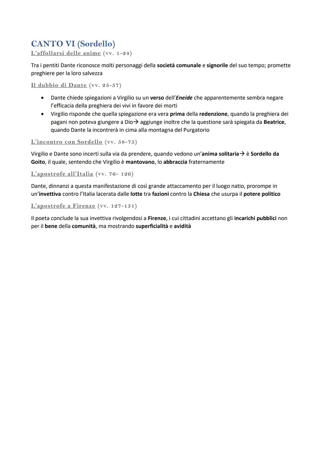 # PURGATORIO
- Si presenta come una montagna che sorge su un'isola in mezzo all'Oceano, ai cui piedi si trova una
spiaggia sulla quale appr