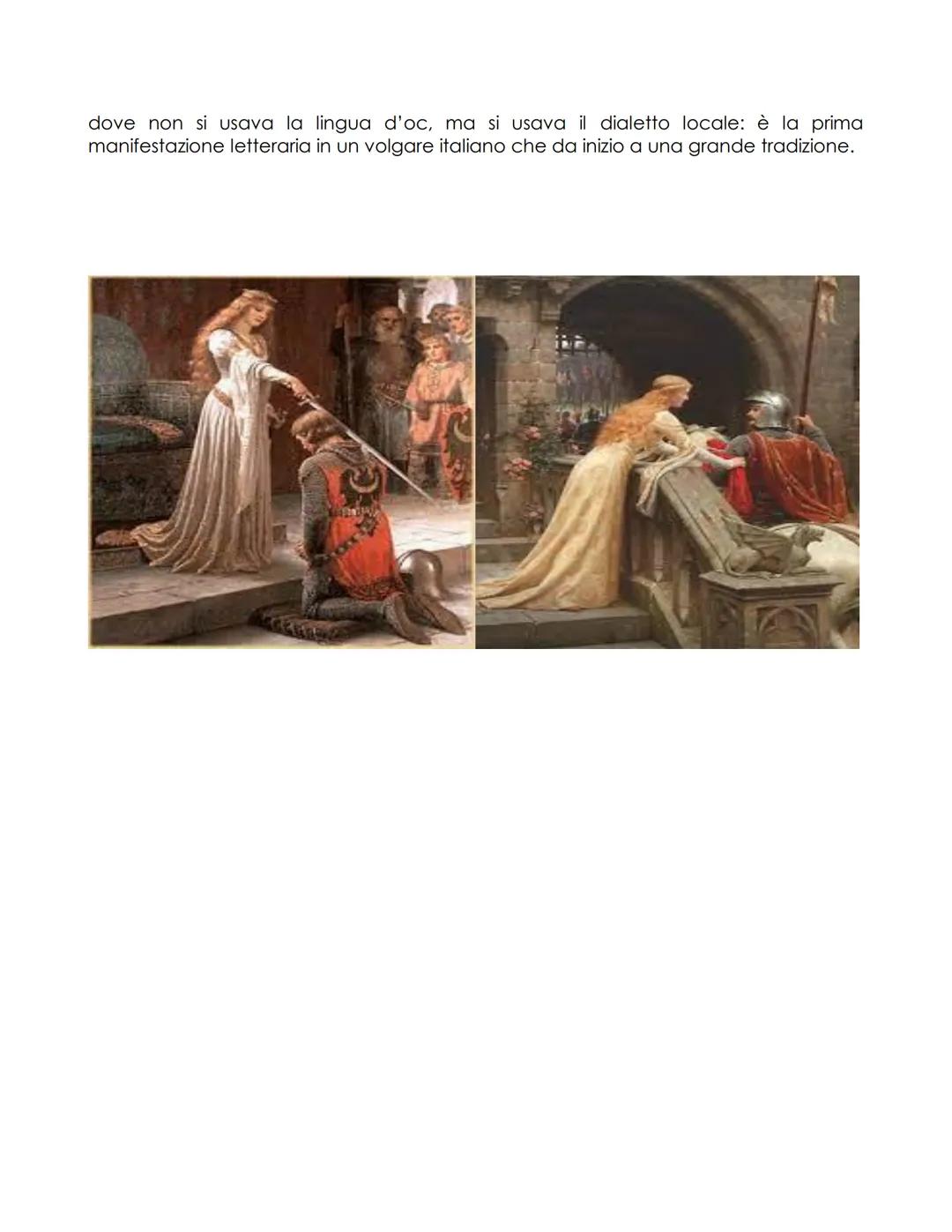 # romanzo cortese-cavalleresco
le caratteristiche del genere
La concezione dell'amor cortese trova espressione nel Nord della Francia in f