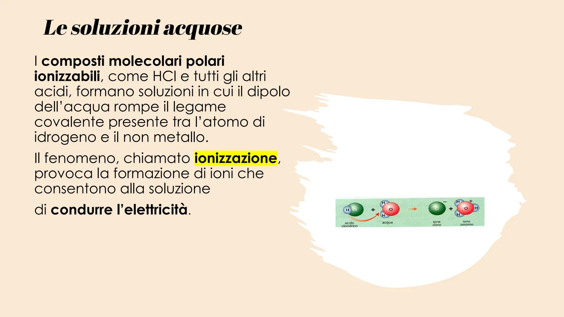 # Le soluzioni
E. FERRARI # Le Soluzioni
Le soluzioni sono miscugli omogenei e possono essere
solide, liquide o gassose.
Il solvente è il