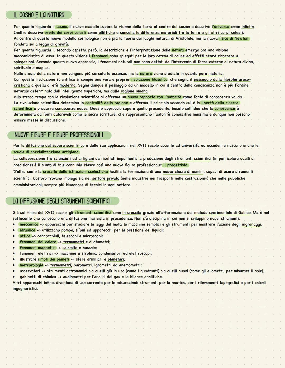La rivoluzione scientifica
Ancora per tutto il medioevo, in Europa la distinzione fra scienza e tecnica era stata netta. La prima si esprime
