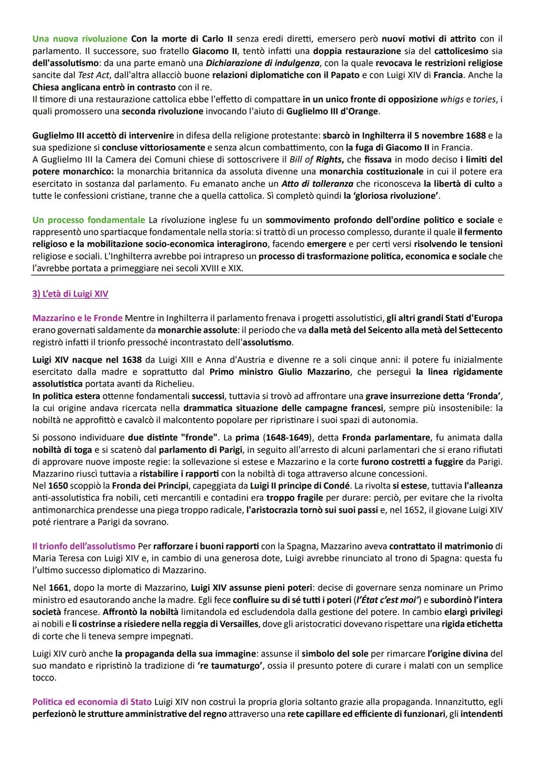 Capitolo 19: rivoluzioni e assolutismi
1) La rivoluzione inglese
L'Inghilterra dai Tudor agli Stuart: il regno di Giacomo | Con la morte di
