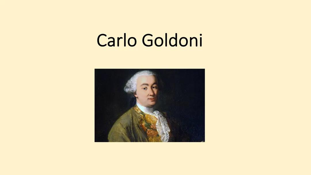 Carlo Goldoni