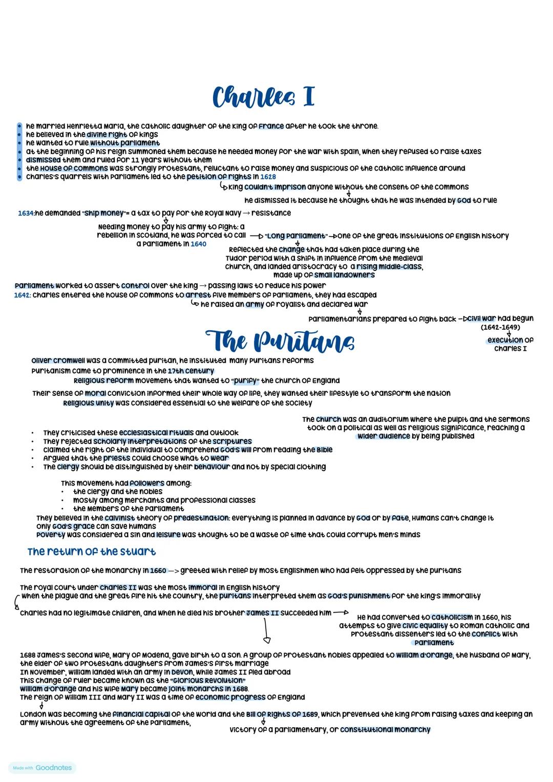 Charles I
he married Henrietta Maria, the catholic daughter of the King of France after he took the throne.
he believed in the divine right