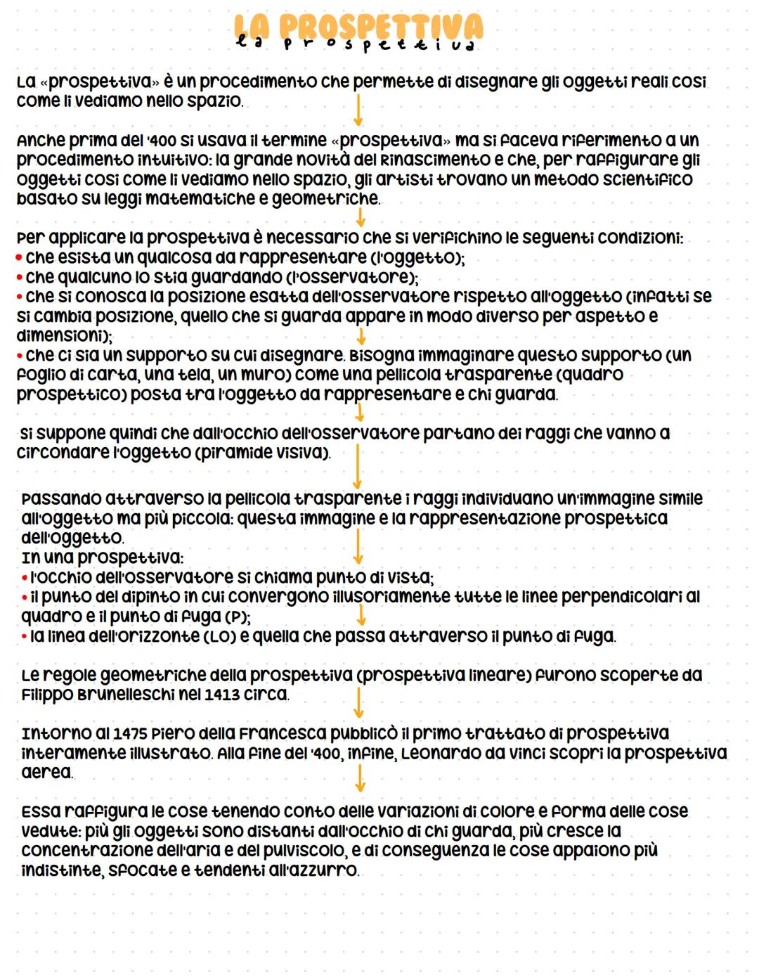 LA PROSPETTIVA
La <<prospettiva» è un procedimento che permette di disegnare gli oggetti reali cosi
come li vediamo nello spazio.
Anche prim