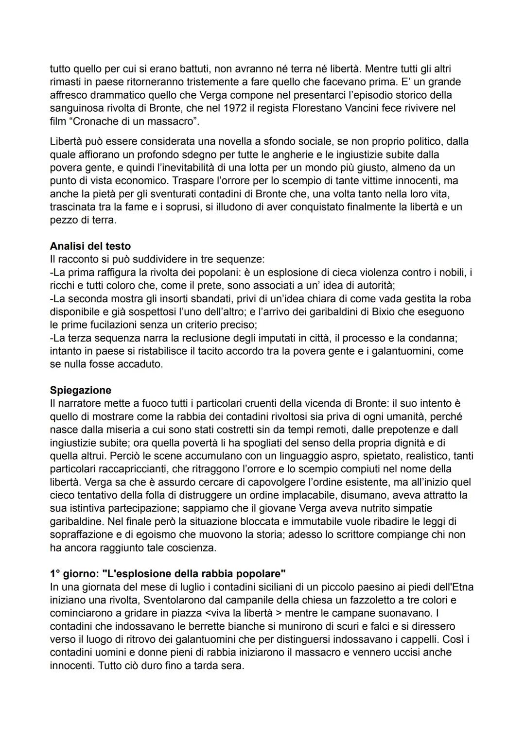 FANTASTICHERIA - VERGA
Primo testo della raccolta Vita dei campi, Fantasticheria (già comparsa sul «Fanfulla della
Domenica» del 24 agosto 1