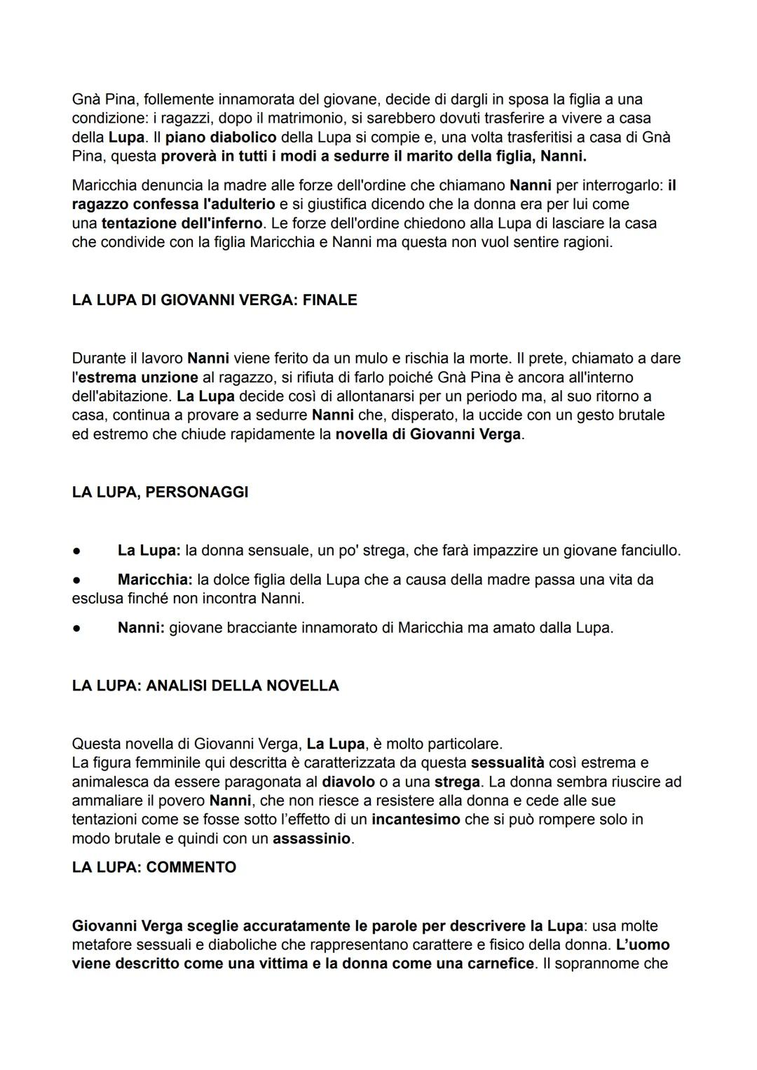 FANTASTICHERIA - VERGA
Primo testo della raccolta Vita dei campi, Fantasticheria (già comparsa sul «Fanfulla della
Domenica» del 24 agosto 1