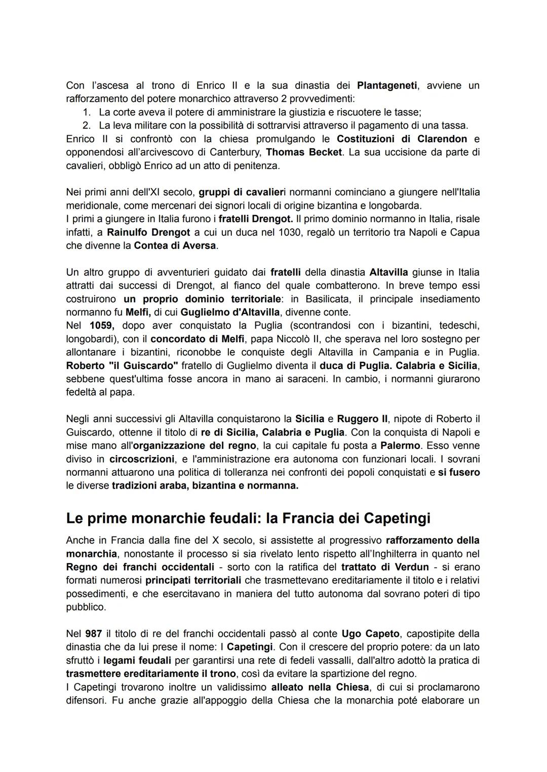 # Le prime monarchie feudali: gli Stati Normanni
Tra il XI e XIII secolo, i normanni fondarono, grazie all'emergere di potenti dinastie, nu