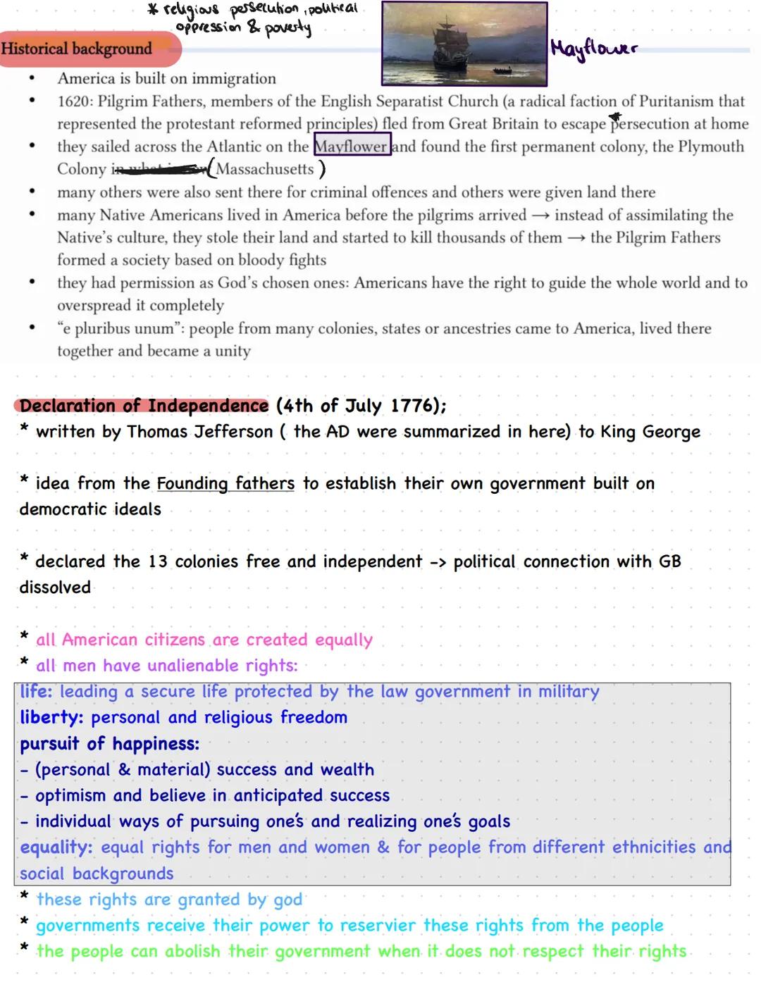# American
# Dream
THE
AMERICAN
DREAM Definition "from rags to riches"
• There is no single definition of what the AD actually is AND
the