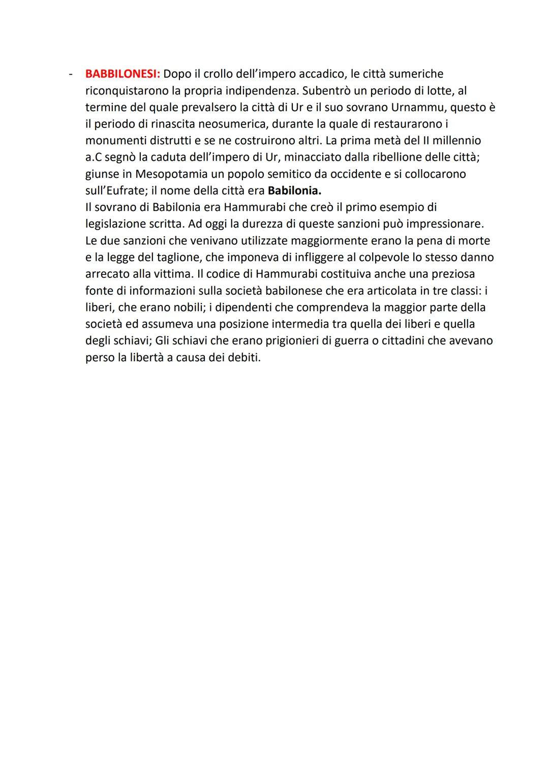 PRIMA LEZIONE: LA MESOPOTAMIA
La Mesopotamia è denominata la “terra in mezzo ai fiumi" (Tigri e Eufrate), ed è
caratterizzata da pianure fer