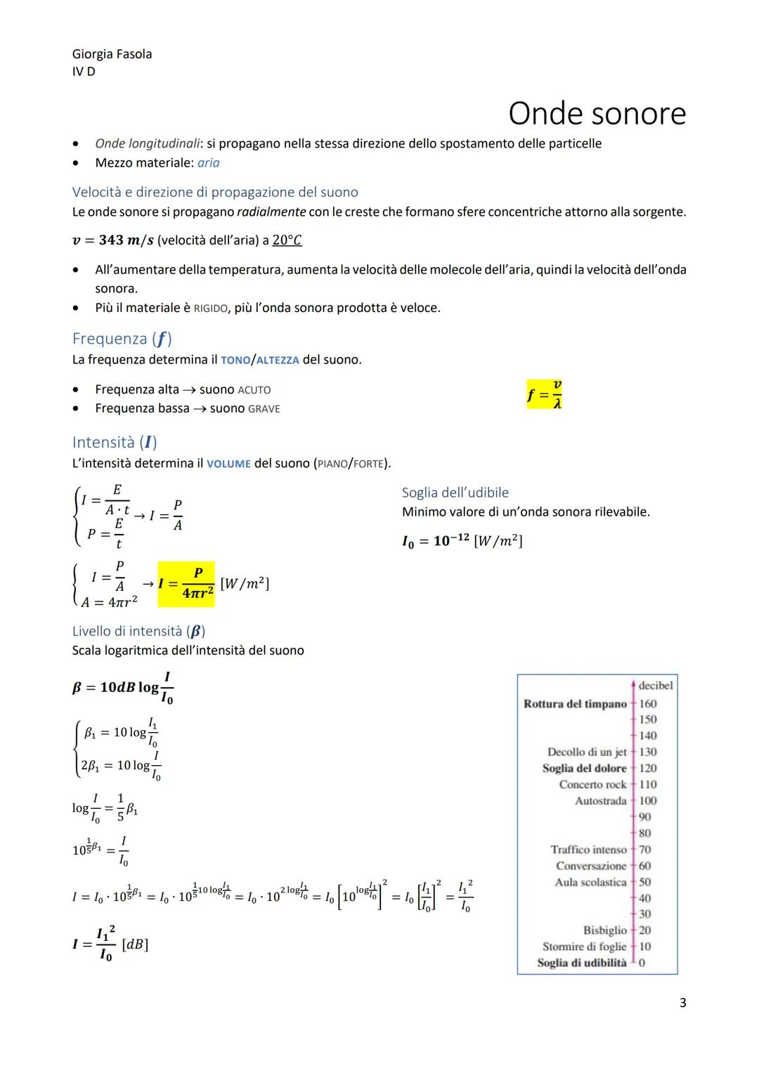 Giorgia Fasola
IV D
Onde meccaniche
Le onde trasportano energia e possono essere:
MECCANICHE →→si propagano attraverso la materia (MEZZO MAT
