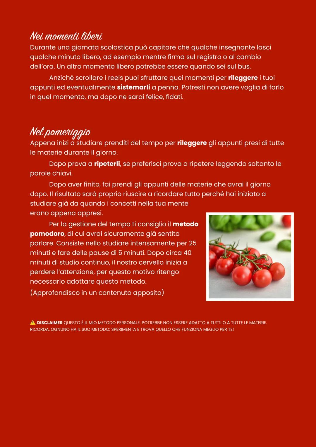 Il Mio
Metodo di studio
Se sei alla ricerca di un metodo di studio che ti permetta di ottenere buoni voti
senza passare ore sui libri sei ne