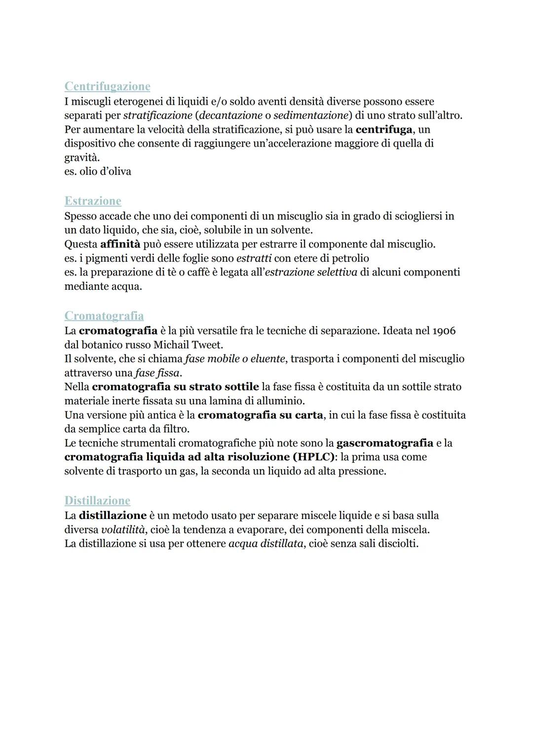 # LE TRASFORMAZIONI
# FISICHE DELLA MATERIA
1.GLI STATI FISICI DELLA MATERIA
La chimica si occupa dello studio delle proprietร della mater
