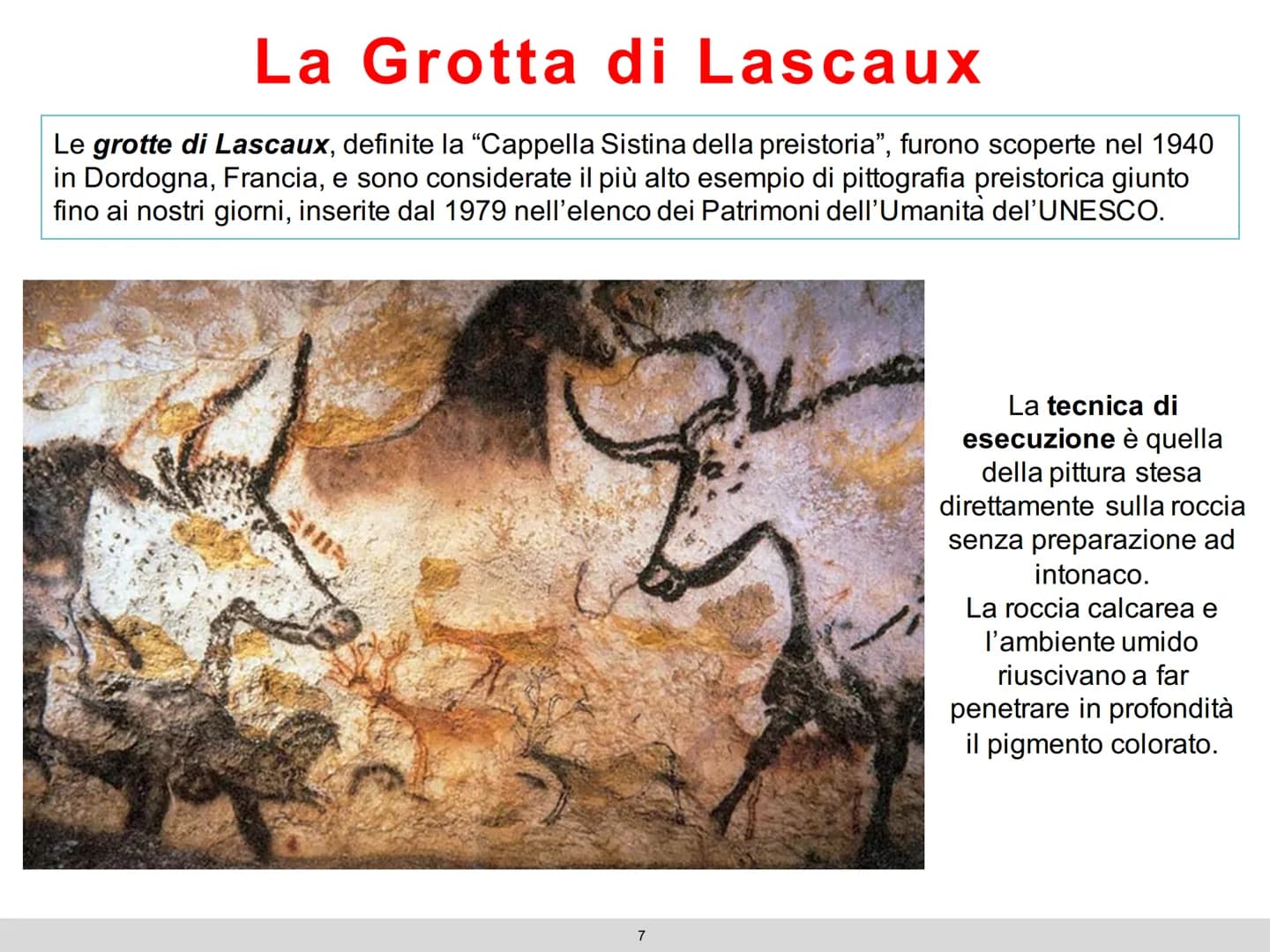 L'arte
preistorica
1 # Le Età della preistoria
La preistoria è quel lungo periodo di tempo che va dalla comparsa dell'uomo all'invenzione