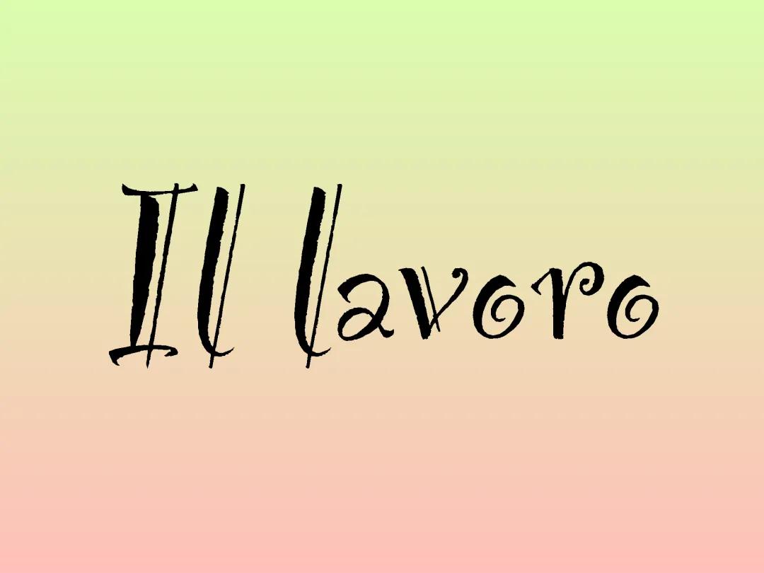 Il lavoro e l’energia