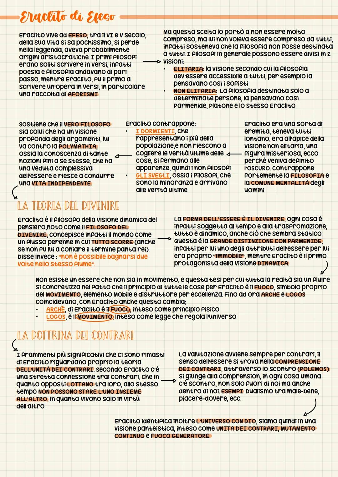•Eraclito di Efeço
Eraclito vive ad EFESO, tra il VI e V secolo,
della sua vita si sa pochissimo, si perde
nella leggenda, aveva probabilmen