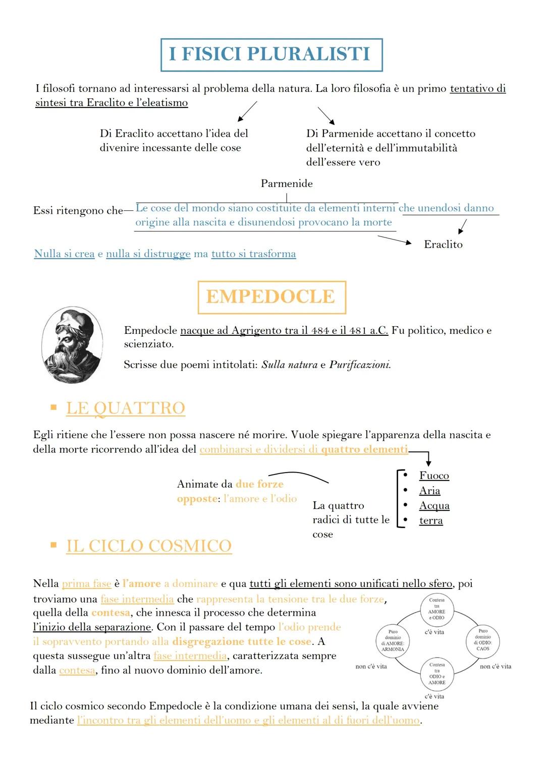 fisici pluralisti e sofisti
