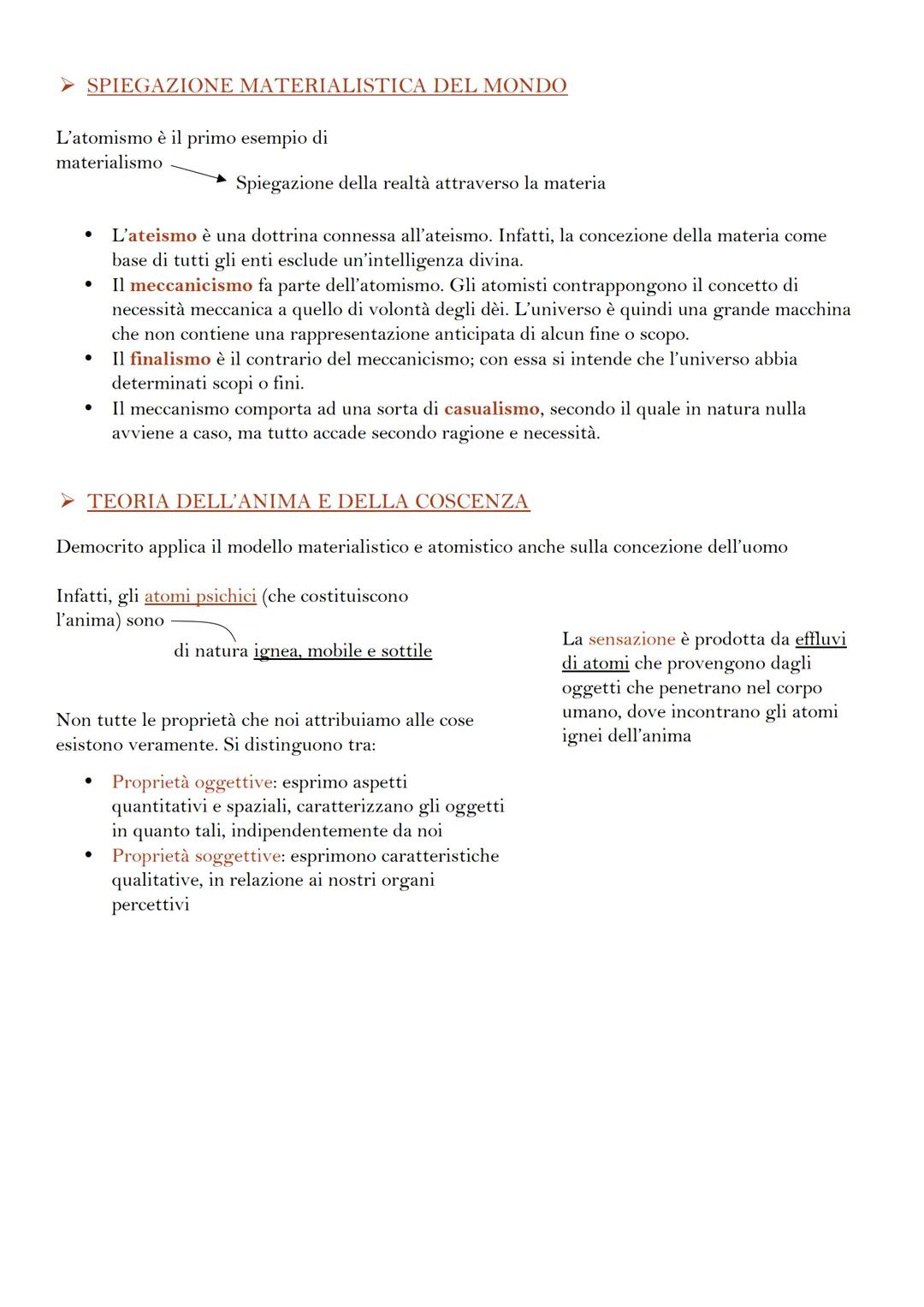 I FISICI PLURALISTI
I filosofi tornano ad interessarsi al problema della natura. La loro filosofia è un primo tentativo di
sintesi tra Eracl