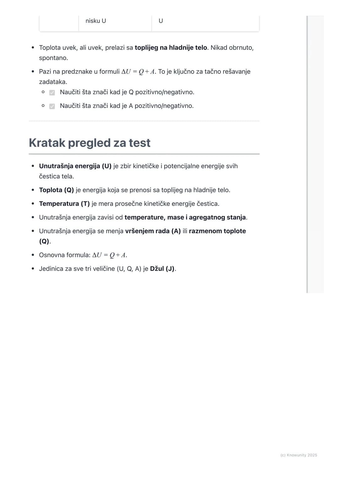# Unutrašnja energija i toplota
Uvod u unutrašnju energiju i toplotu
Sva tela oko nas, čvrsta, tečna i gasovita, sastoje se od ogromnog br