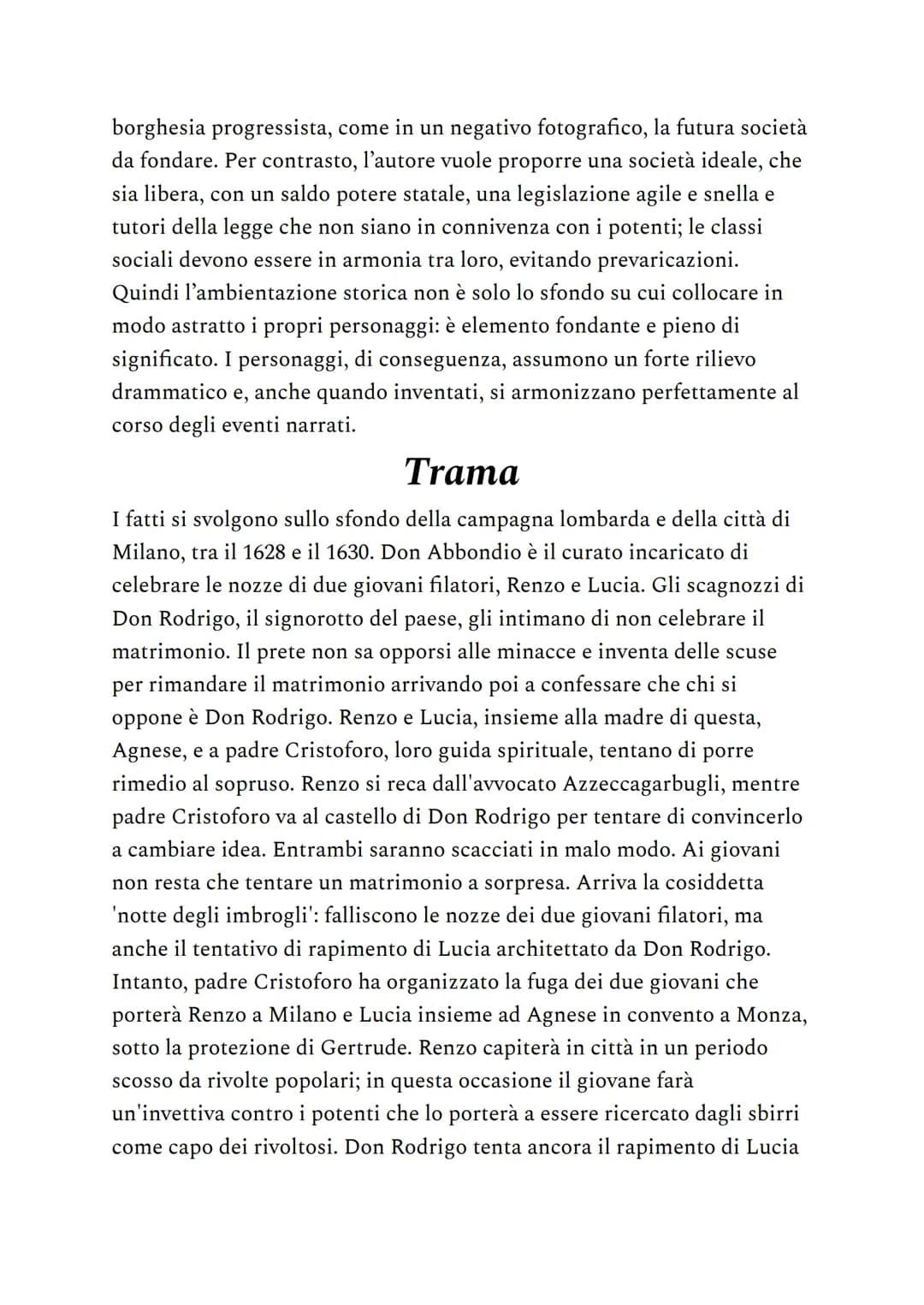 # Capitolo I
Il racconto della vicenda da cui prende le mosse il romanzo prende l'avvio con un'ampia,
minuta, realistica, visione del paesag