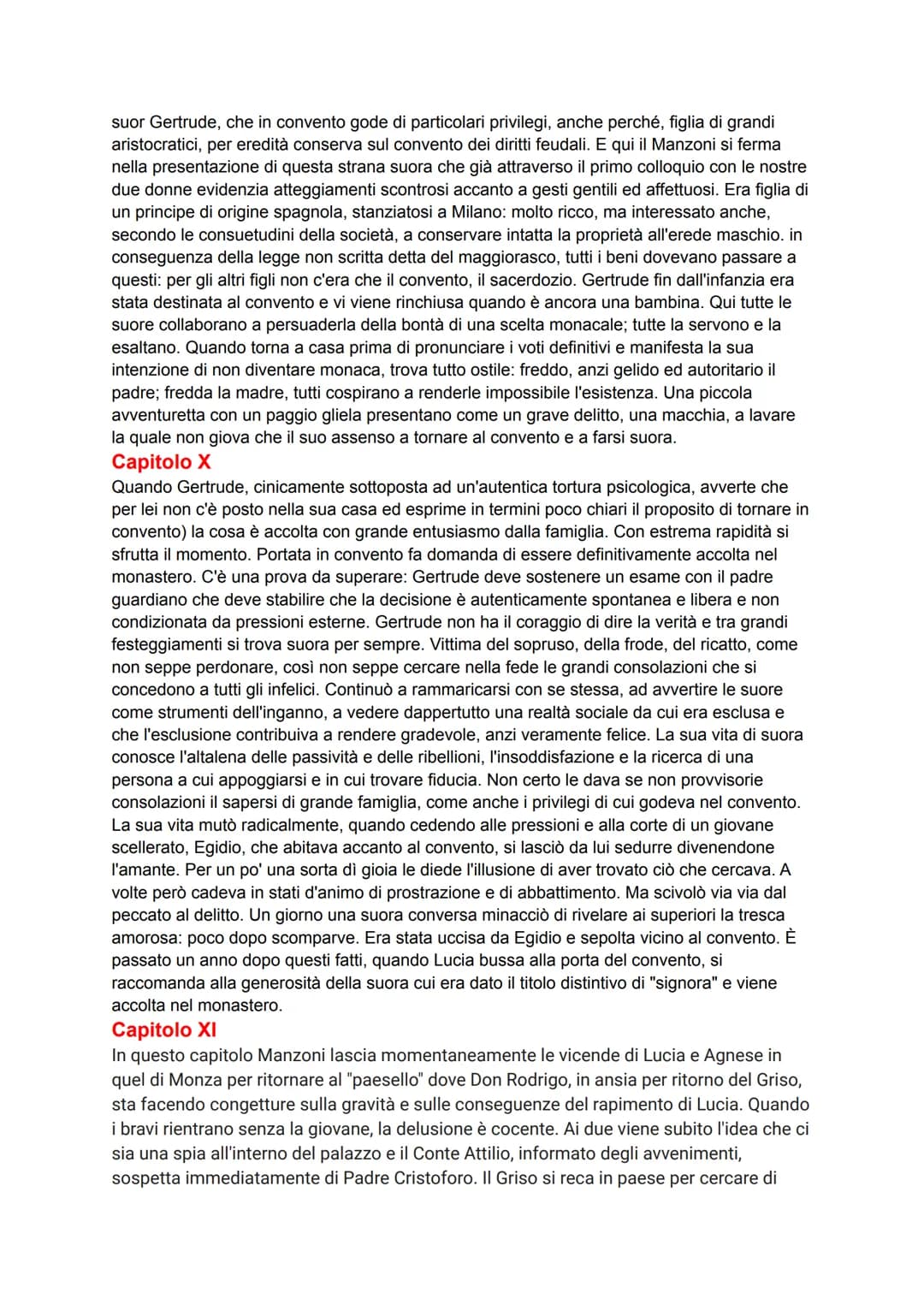 # Capitolo I
Il racconto della vicenda da cui prende le mosse il romanzo prende l'avvio con un'ampia,
minuta, realistica, visione del paesag
