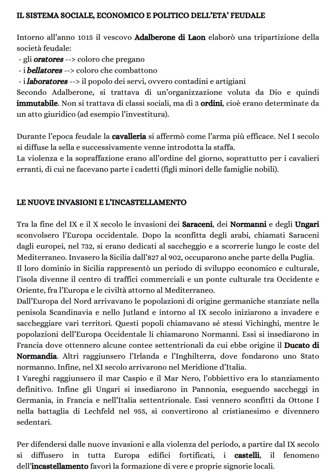 # L'Europa Feudale
## L'ALTO MEDIOEVO E IL SISTEMA CAROLINGIO
Il termine "Medioevo" venne coniato solo nel XVI secolo per indicare l'età di