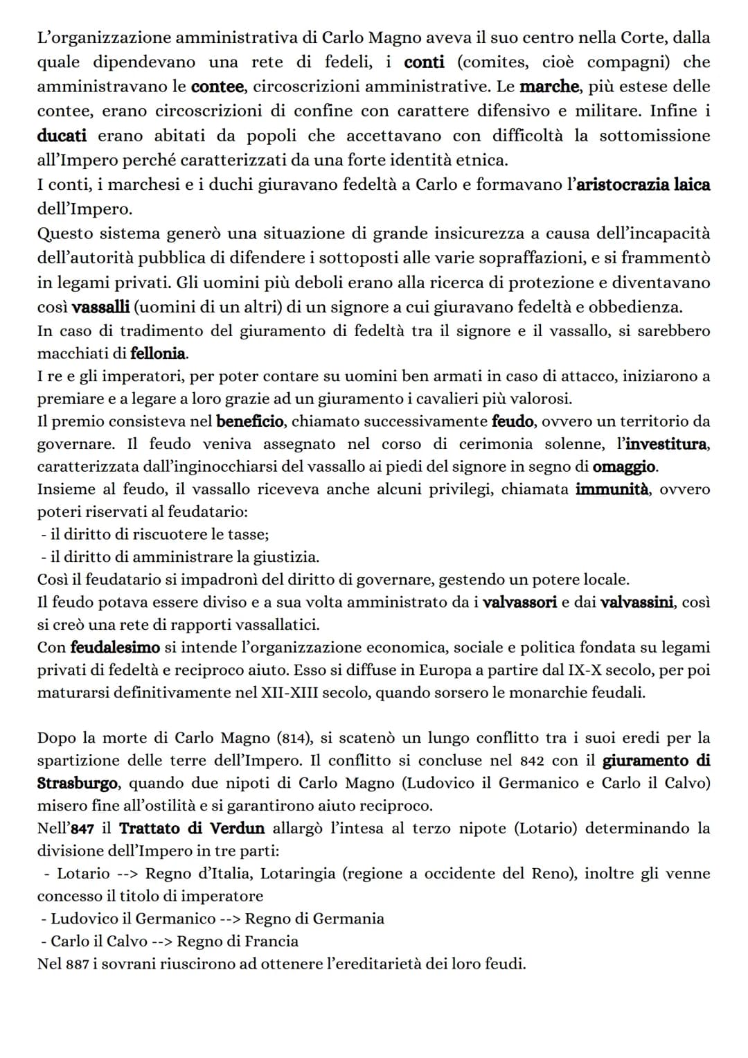 # L'Europa Feudale
## L'ALTO MEDIOEVO E IL SISTEMA CAROLINGIO
Il termine "Medioevo" venne coniato solo nel XVI secolo per indicare l'età di