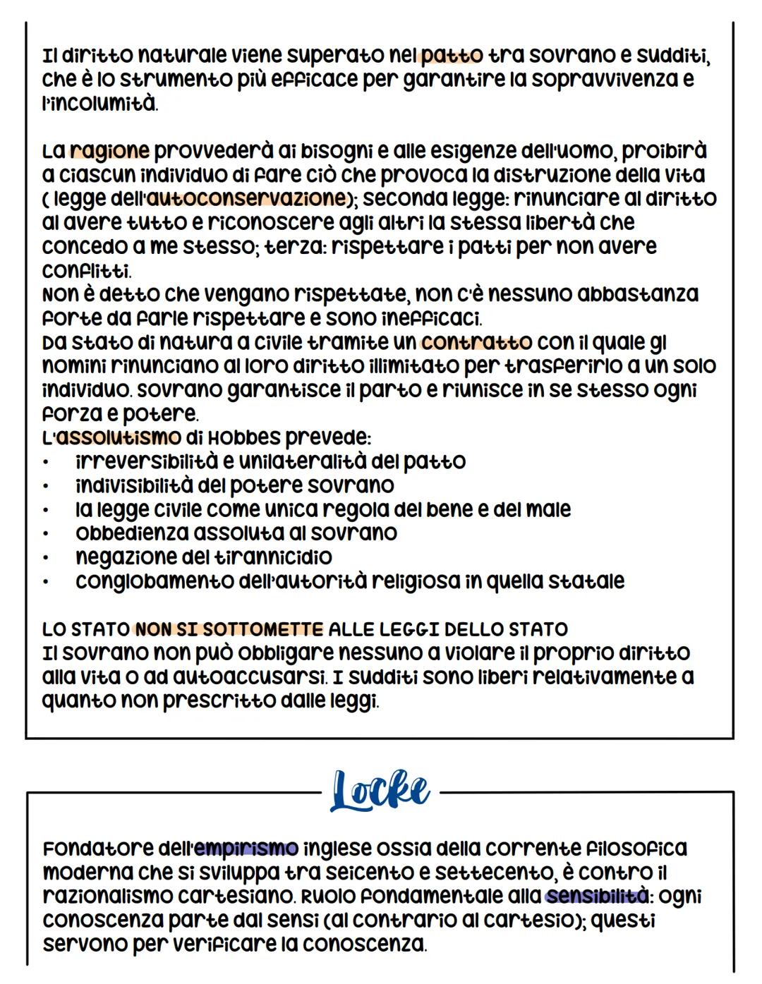 Giusnaturalismo
Il giusnaturalismo si propone di chiarire la natura
permanente e razionale dello Stato, allo scopo di
riportare a essa ogni
