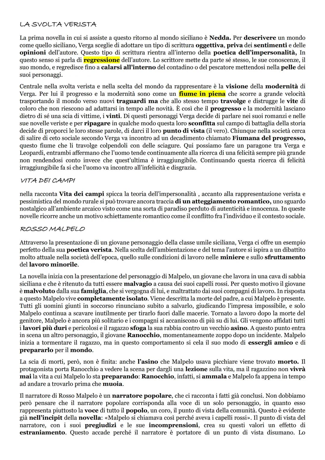 naTURALISMO
Gli scrittori veristi italiani compreso Verga nell'elaborare e nello scrivere le loro opere prendono le mosse dal
naturalismo ch