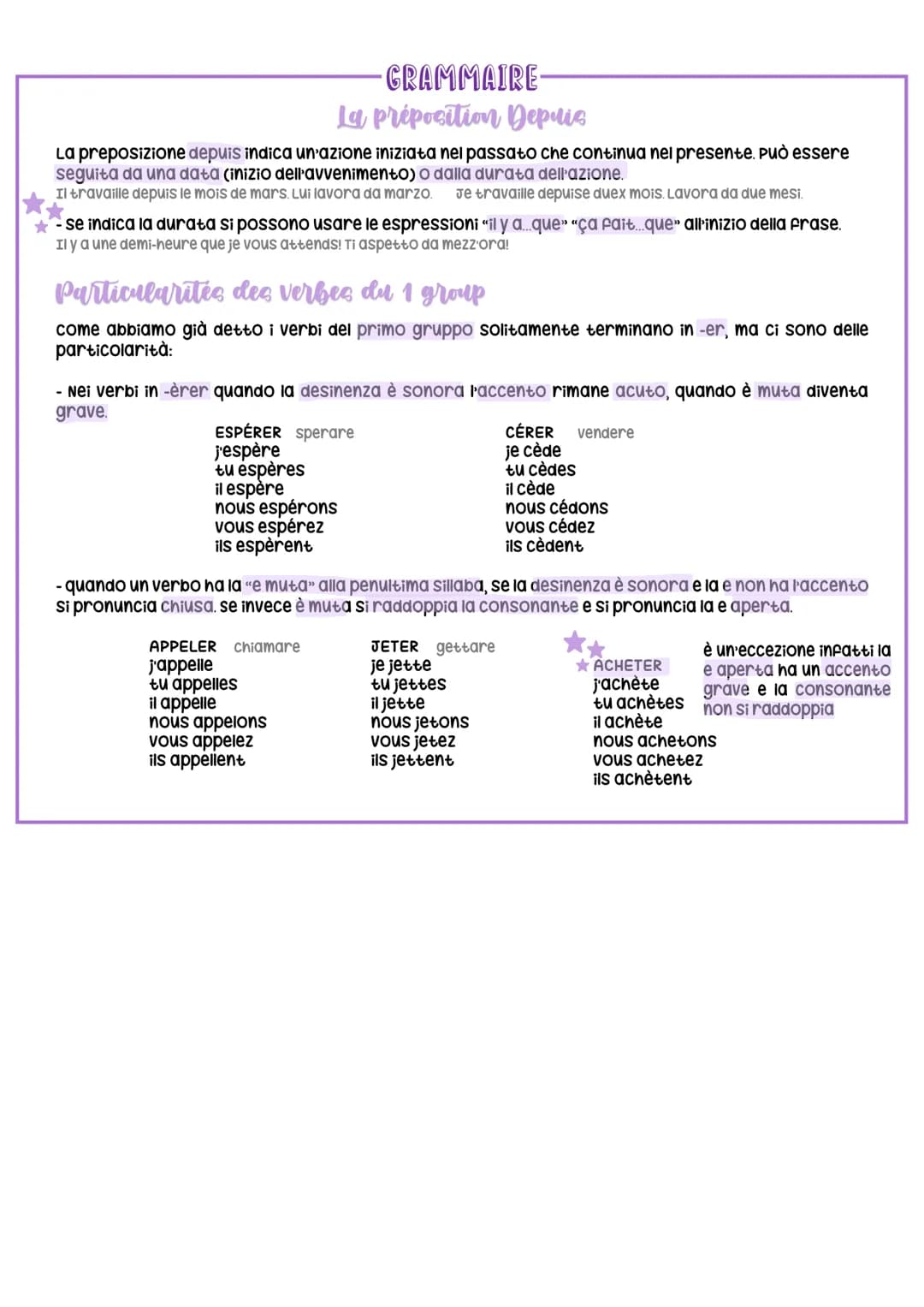 # GRAMMAIRE
## De ou Des
De si sa al posto di des quando: - in un gruppo nominale plurale raggettivo precede il nome
Elle achète DES Pulls n