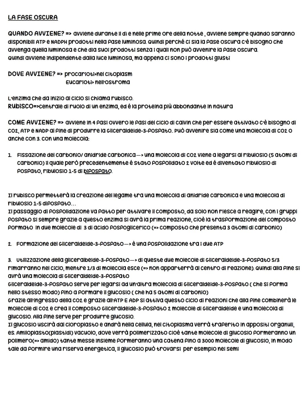 # La fotosintesi clorofilliana
La fotosintesi clorofilliana=> è il processo mediante il quale una cellula/organismo vegetale, utilizzando co