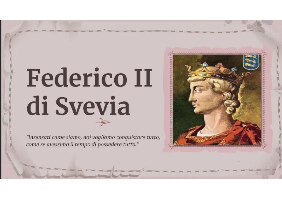 Federico II di Svevia e la scuola poetica siciliana