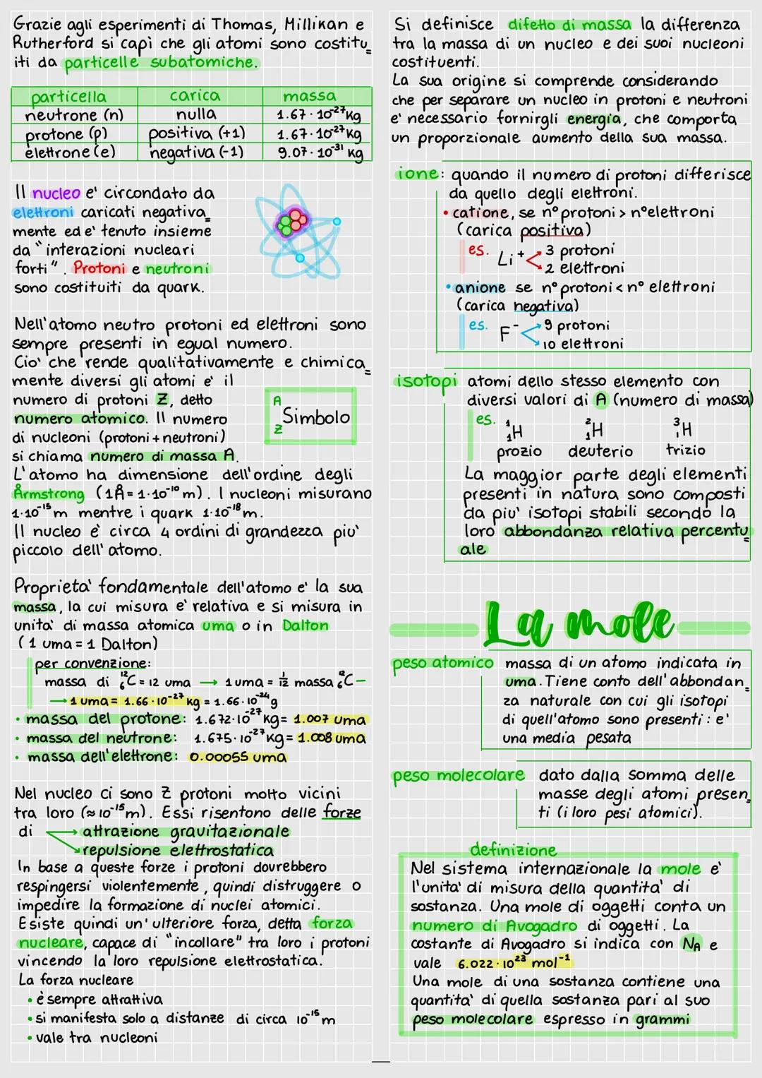 Chimica
La chimica e' la scienza che studia la
materia e le sue proprieta', le trasformazio
ni e l'energia a loro associata.
tutto ciò che h