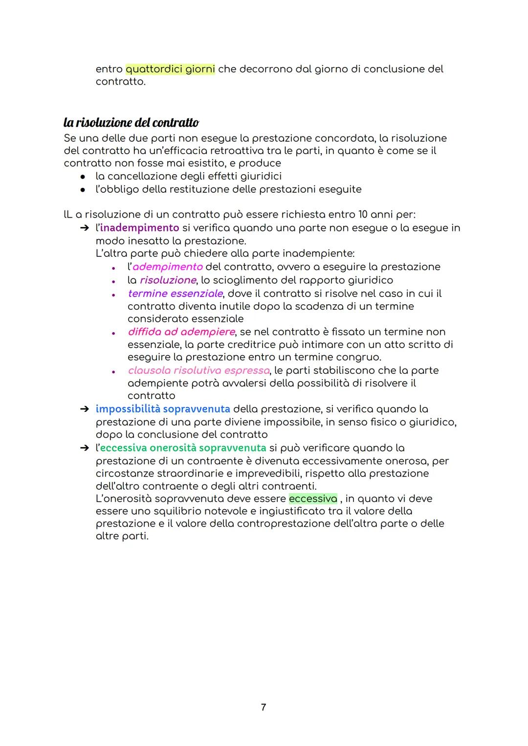 il contratto e i suoi elementi
il contratto viene definito dall'articolo 1321 come un accordo tra 2 o più parti
per estinguere, regolare o e