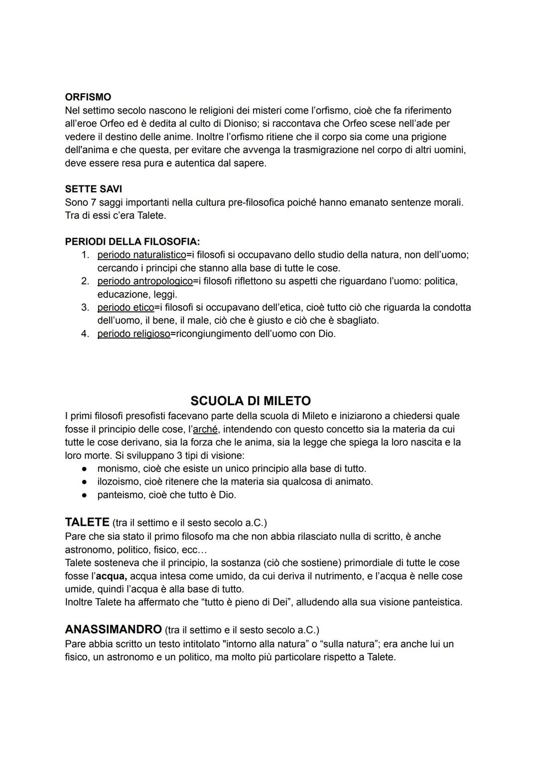 # INTRODUZIONE
La filosofia nasce in Grecia, nella zona della ionia. Questo termine si usa spesso in modo
errato, filosofia significa "amar