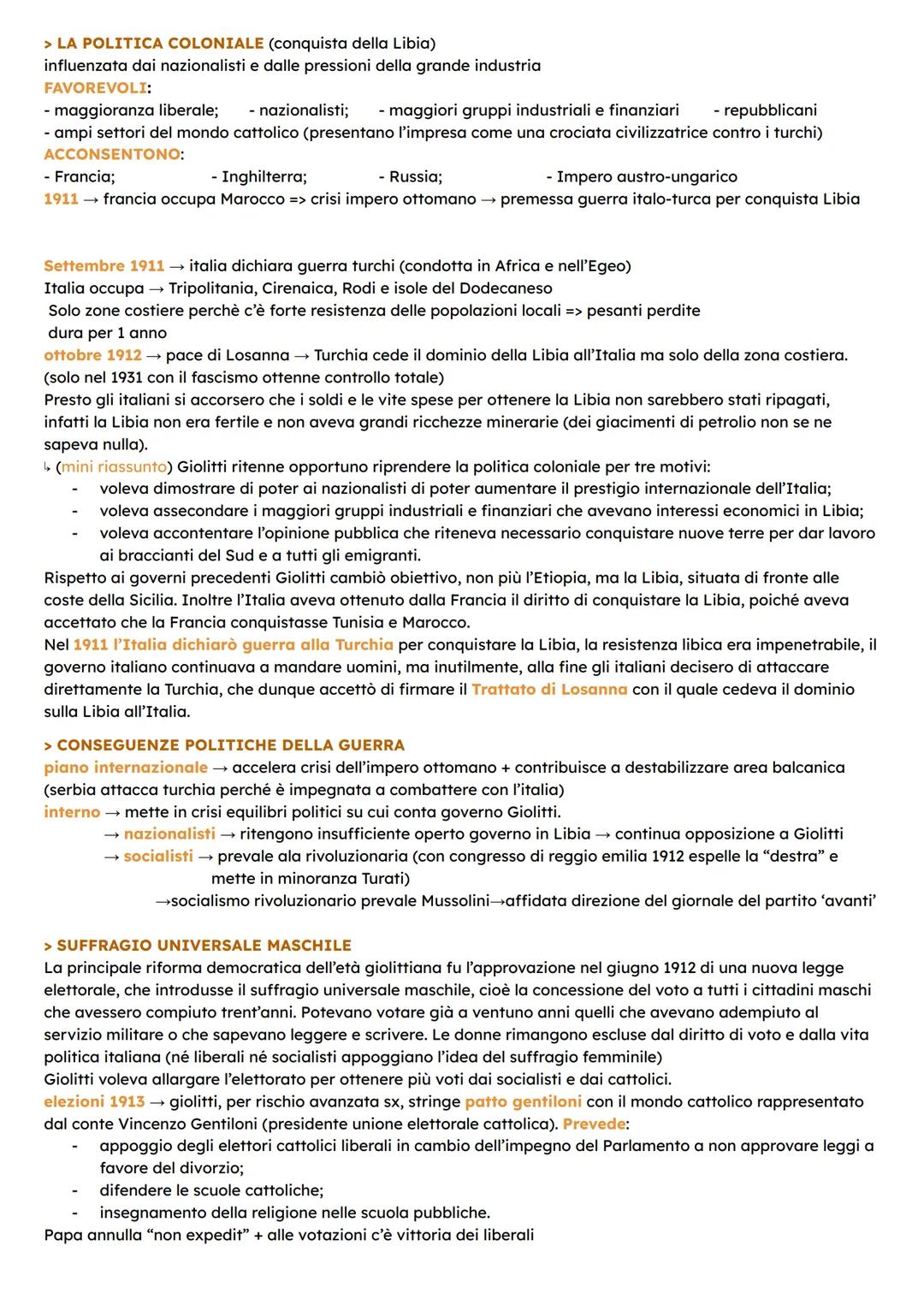 # GIOLITTI (1901-1914)
Crisi di fine secola fine ottocento
prezzo pane aumenta (a causa di congiuntura economica sfavorevole = cattivi racco