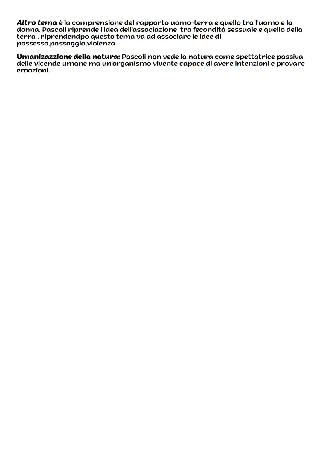 # Pascoli
DECADENZA:
Il tema della "decadenza" ha una funzione provocatoria che ispirò una rivista
letteraria parigina del 1886. Parlando