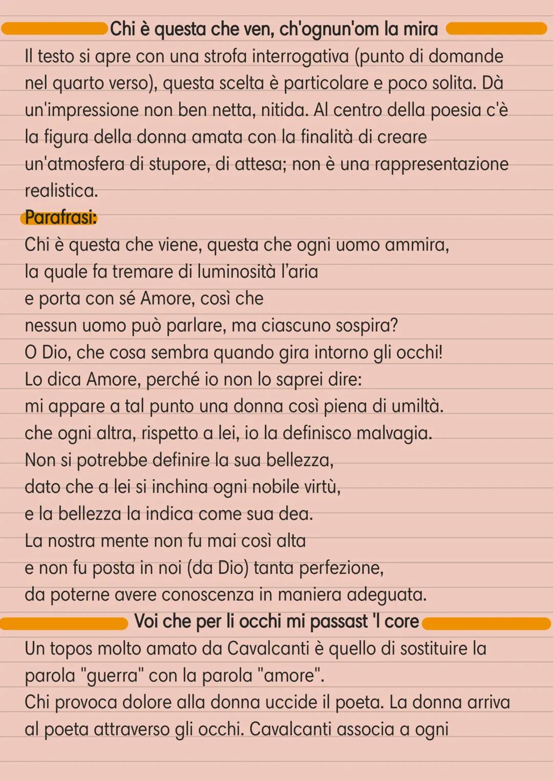 Poesie di Guido Cavalcanti