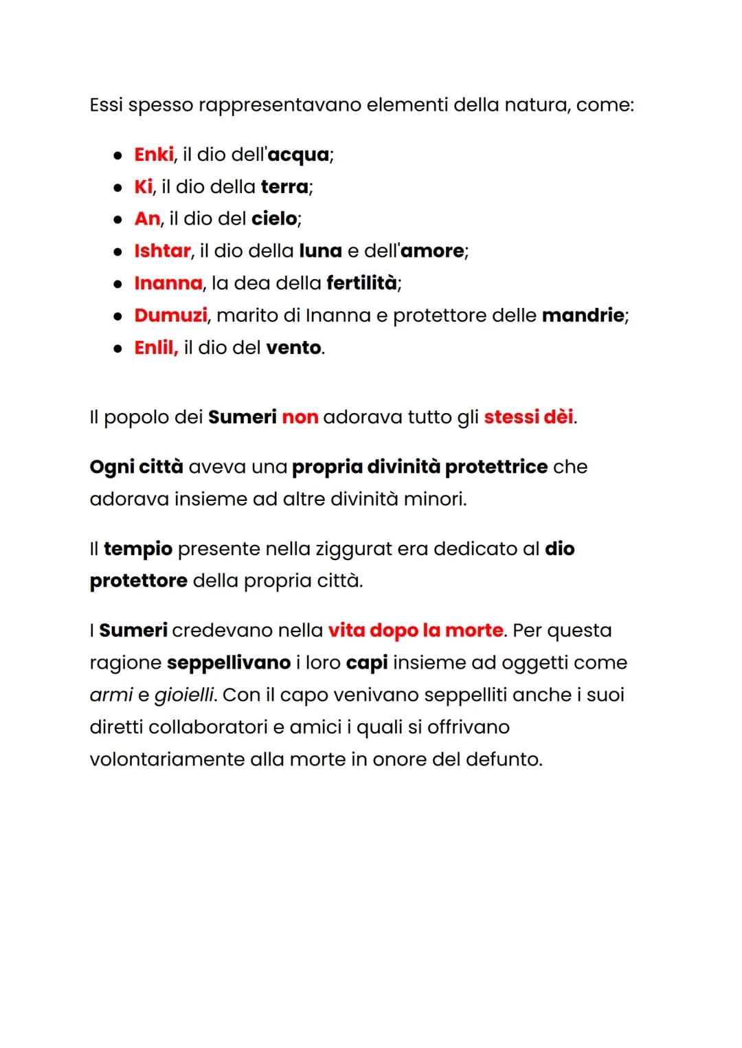 # I SUMERI
Ancora oggi **non sappiamo** con sicurezza **da dove sono**
**giunti i Sumeri**:
- forse provenivano dall'altopiano dell'Iran;
-